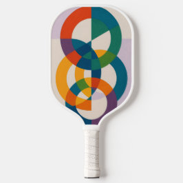 Color Circles in Harmony Pickleball Paddle