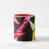 Color Crayon Elementary School Teacher Mug (Centre)