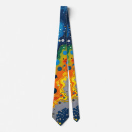 Color Drops Men's Necktie Stropdas