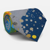 Color Drops Men's Necktie Stropdas (Opgerold)