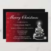 Color Fade Christmas Invitation (Devant / Derrière)