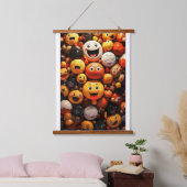 Color full emoji - Art mural (Chambre à coucher)
