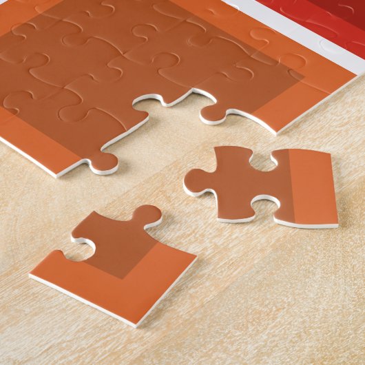 Color Gradient Squares Puzzle Legpuzzel (Zijkant)