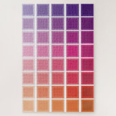 Color Gradient Squares Puzzle Legpuzzel (Verticaal)