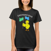 Color Guard Chick T-shirt (Voorkant)