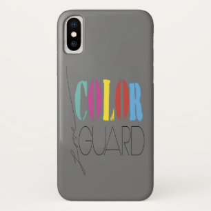 Color Guard Love Color Guard iPhone X Hoesje