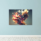 Color inspiration canvas afdruk (Insitu (Houten vloer))