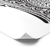 Color It Poster Rabbit Pattern (Hoek)