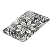 Color It Yourself Magnet - Floral 1 (Côté Gauche)