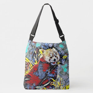 Color Kick - Red Panda Crossbody Tas