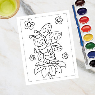 Color Me Cute Butterfly   KINDER KAARTEN