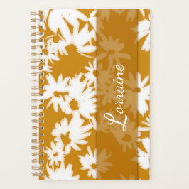 Color Me Daisies Gold Planner