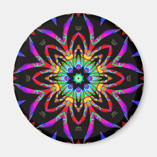 Color Me Fantastic Fractage Magnet (Devant)