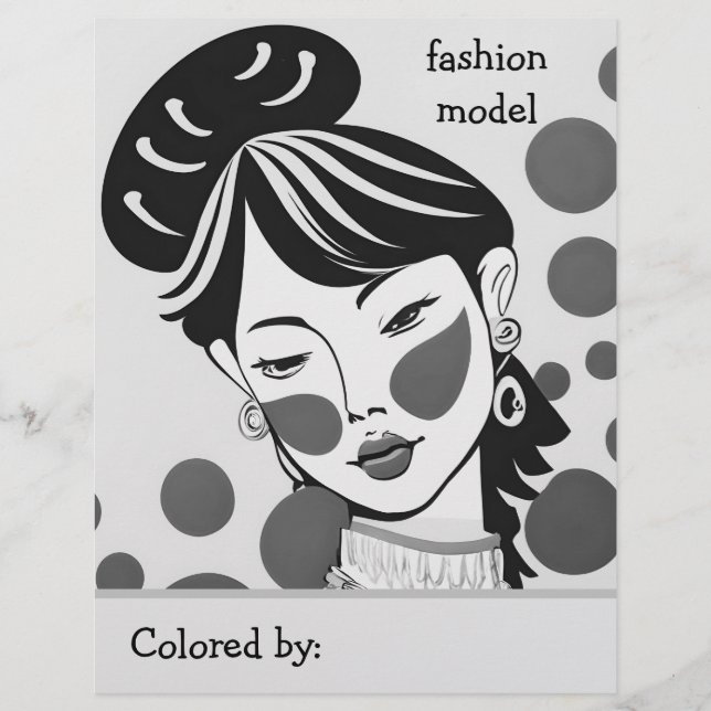 Color Me. mode model (Voorkant)