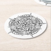 Color Me Star Flower onderzetter (Gebogen)