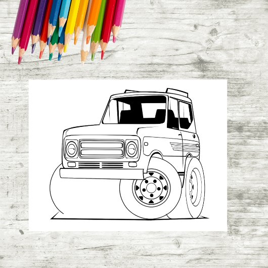 Color Me Tall SUV | KINDER KAARTEN