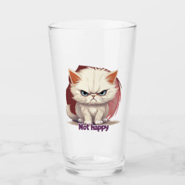 Color (niet tevreden) - Not happy Glas