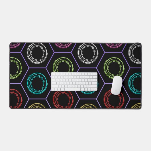 Color Orbs Desk Mat (Clavier et souris)