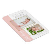 COLOR PANELS BIRTH ANNOUNCTION MAGNEET (Rechterzijde)