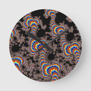 Color Run - Fractal Art Ronde Klok