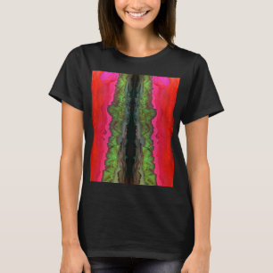 "Color Serenade" Kleurrijke Abstracte kunst T-shirt