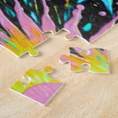 Color Splash Abstract Art Legpuzzel (Zijkant)