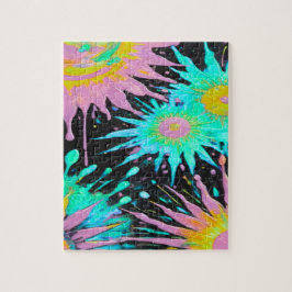 Color Splash Abstract Art Legpuzzel
