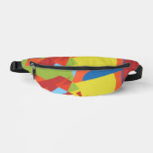 Color Splash Abstract Fanny Pack (Recto)