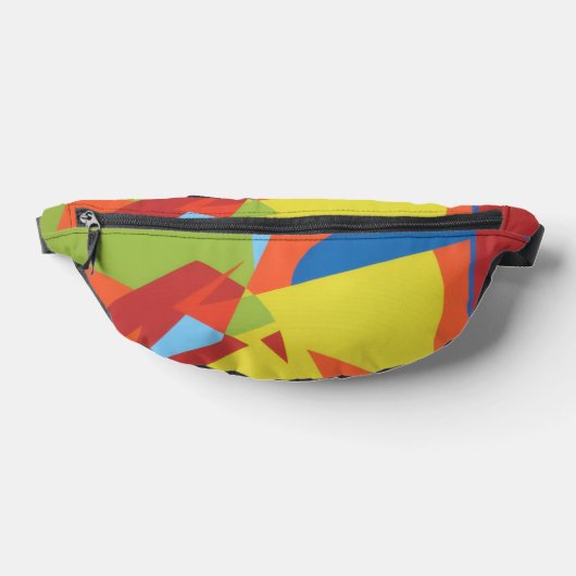 Color Splash Abstract Fanny Pack (Poser)
