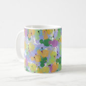  Color Splash Abstract Mug – Vibrant Artistic CMug (Devant gauche)
