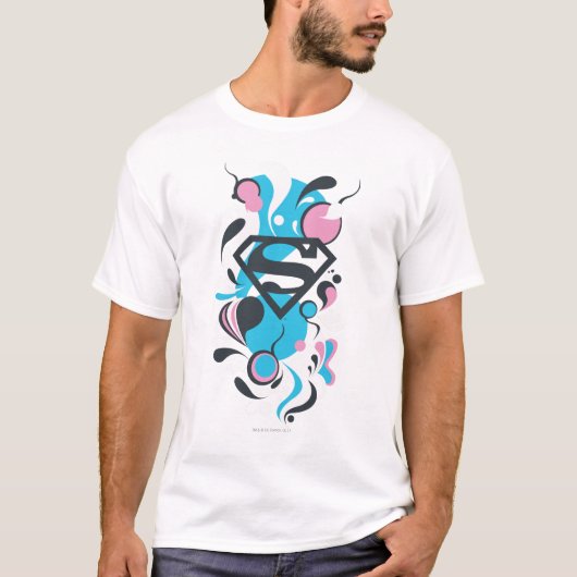 Color Splash Blue T-shirt (Voorkant)