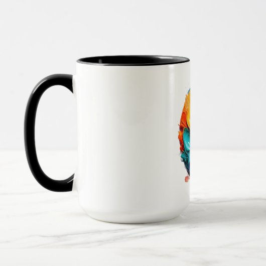 Color Splash Letter G Mug (Gauche)