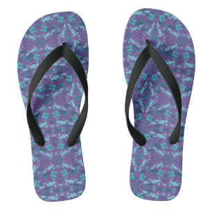 Color Splash-patroon Teenslippers