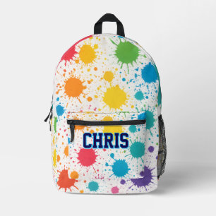 Color Splash Pop Bedrukte Rugzak