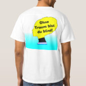 Color Stripe Profile – Motivational T‑Shirt T-shirt (Achterkant)