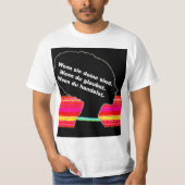 Color Stripe Profile – Motivational T‑Shirt T-shirt (Voorkant)