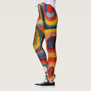 Color Study, 1913, gemaakt door Wassily Kandinsky Leggings