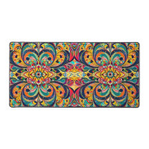 Color Symphony Mandala – Bold Psychedelic Floral