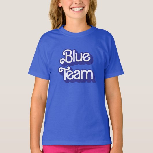 Color War Blue Team Shirt (Voorkant)