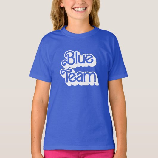 Color War Blue Team Shirt (Voorkant)