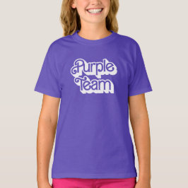 Color War Paarse Team Shirt