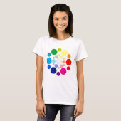 Color Wheel T Shirt (Voorkant volledig)