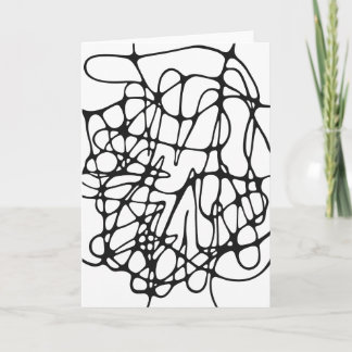Color-Your-Own Neurographic Art Kaart