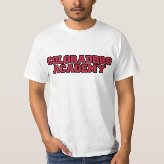 Coloradbro Academy T-shirt (Voorkant)