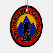 Colorado 14er Club Keramisch Ornament (Rechts)
