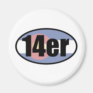 Colorado 14ers magneet