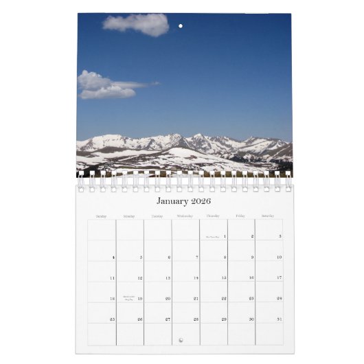 Colorado 2009 kalender (Jan 2026)