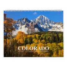Colorado 2025 Muur Kalender