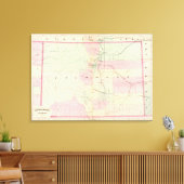 Colorado 3 canvas afdruk (Insitu (Woonkamer))