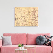 Colorado 5 canvas afdruk (Insitu (Woonkamer))
